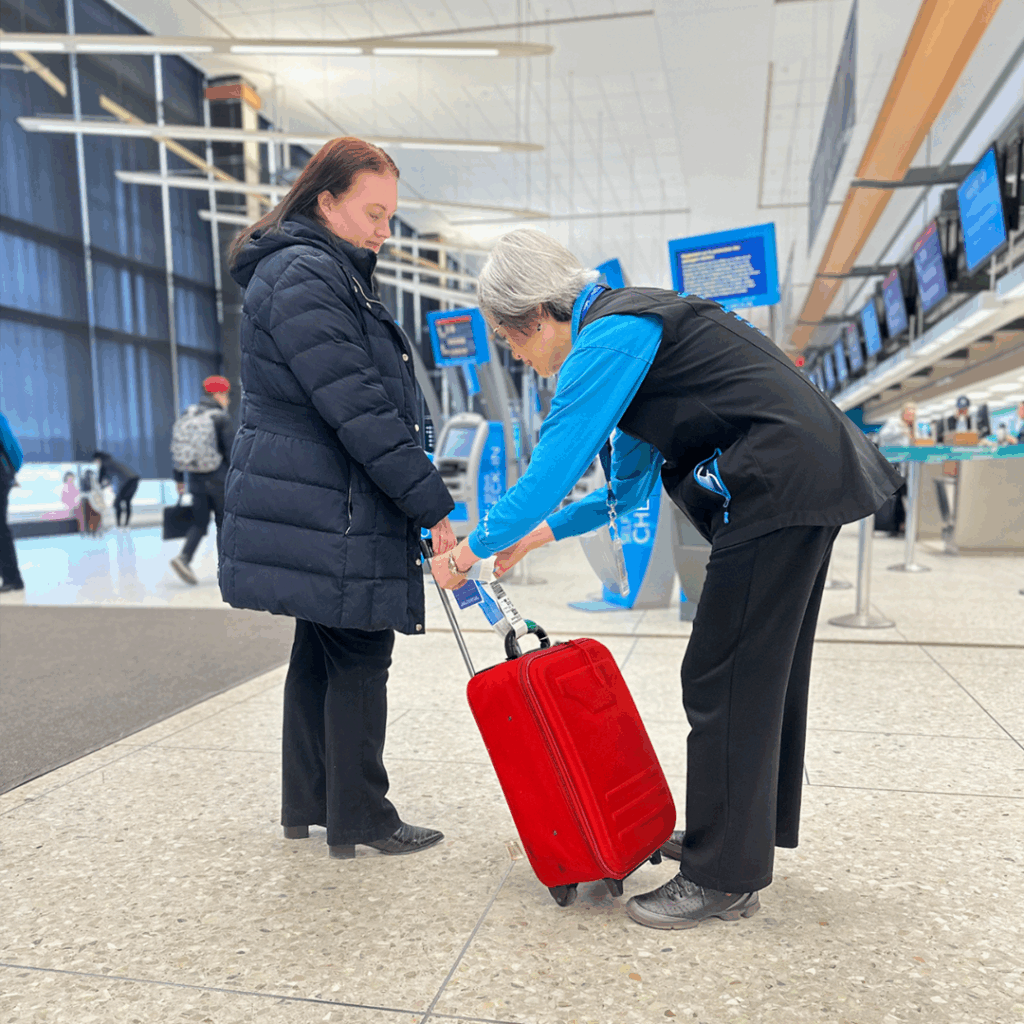 Assisting Passenger at YEG