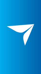 Blanc AIE logo Chevron