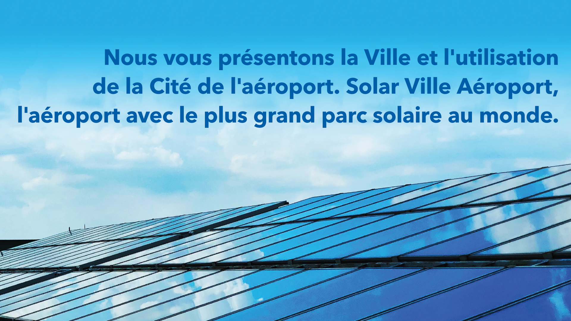 Présentation du projet solaire