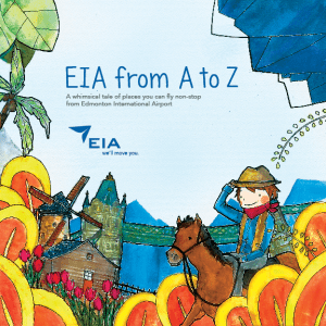 Couverture du livre pour enfants YEG de A à Z